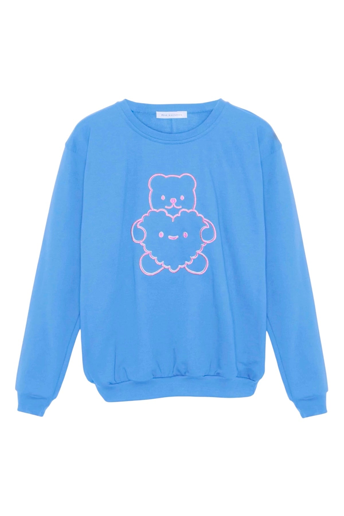 HUG ME SWEATSHIRT BLUE & PINK