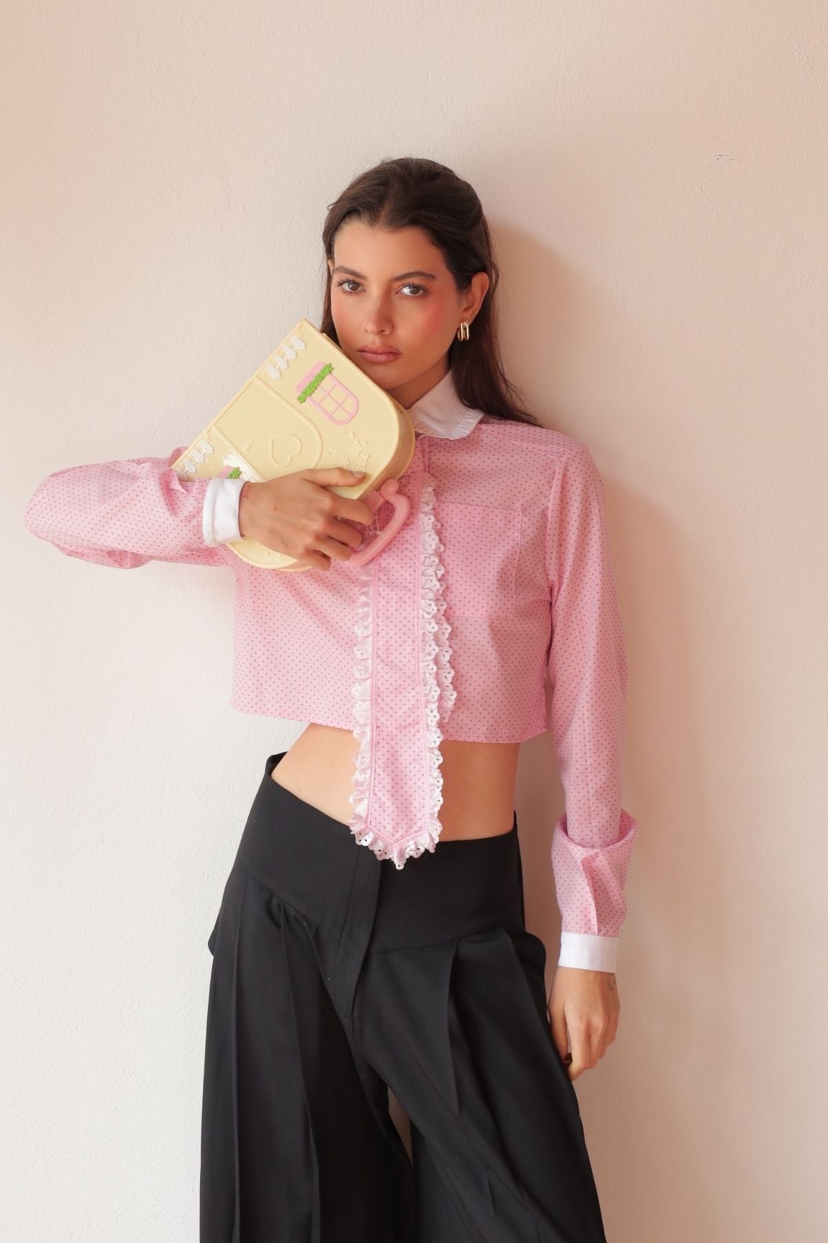 PINK OFFICE SHIRT